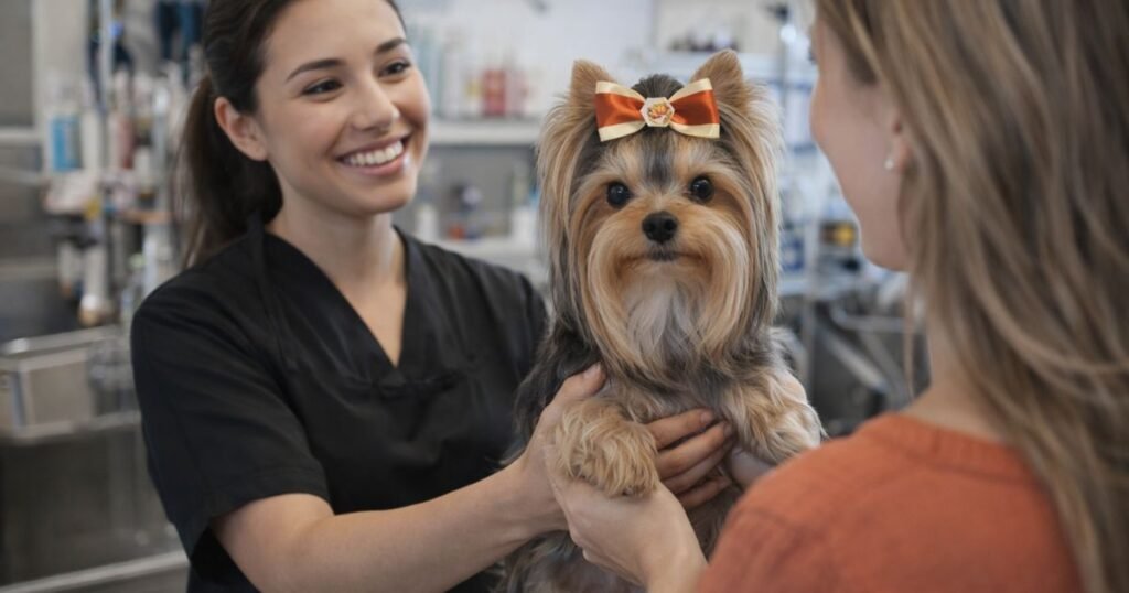 acessórios premium para banho e tosa com acabamento sofisticado